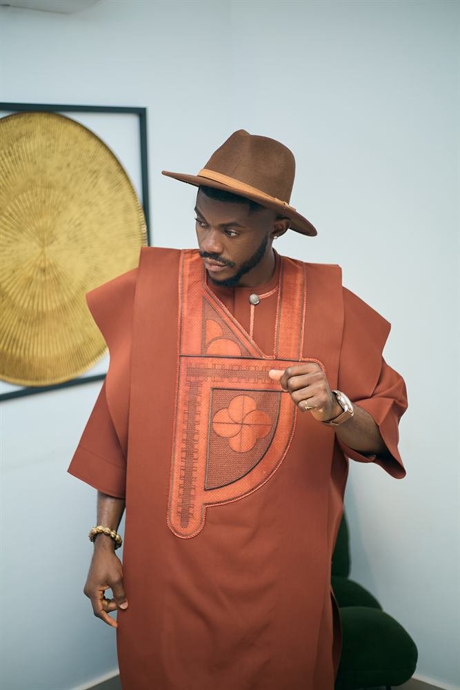 Luxury mini Agbada