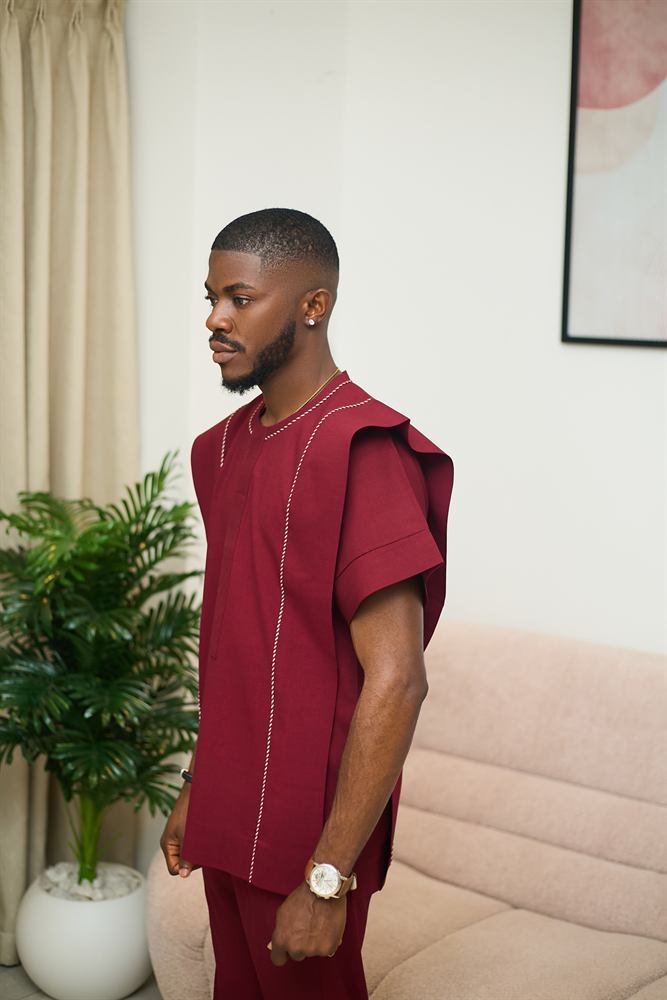 Luxury mini Agbada