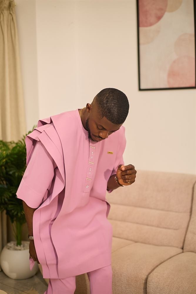Luxury mini Agbada