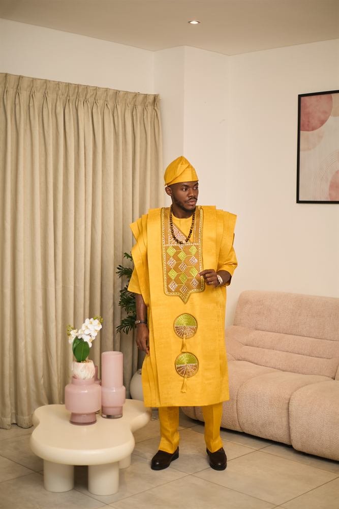 Luxury mini Agbada