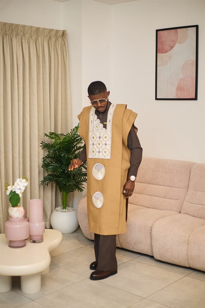 Luxury mini Agbada