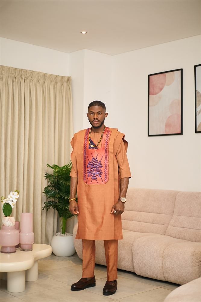 Luxury mini Agbada