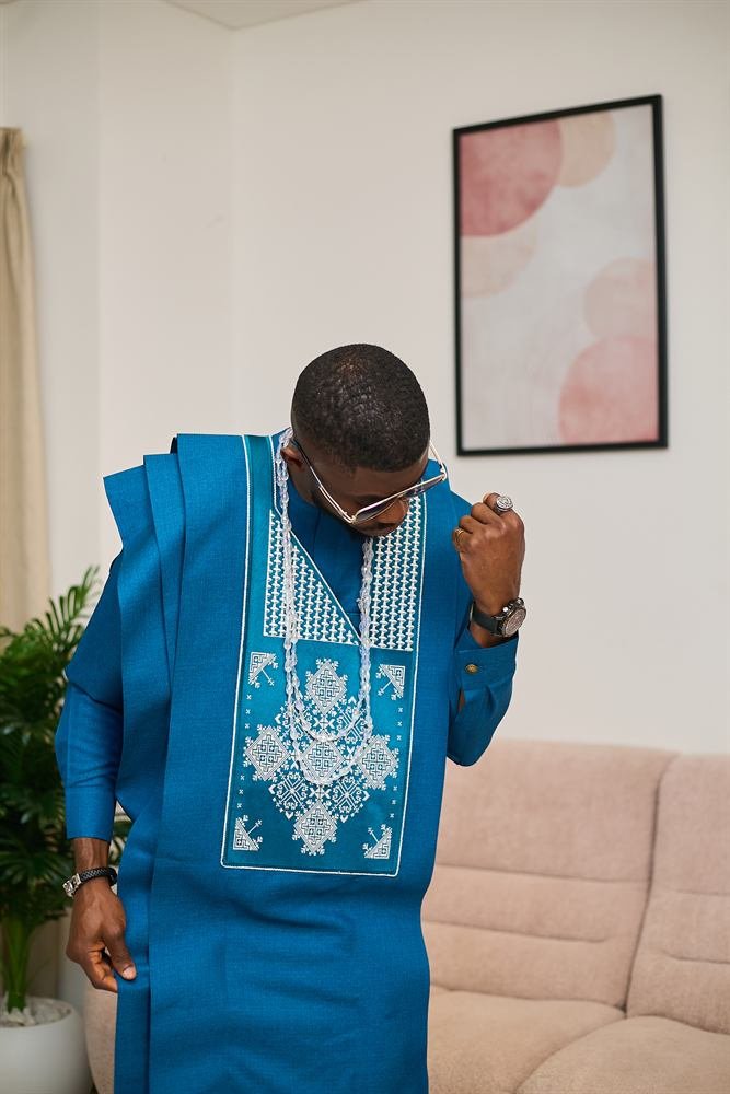 Luxury mini Agbada